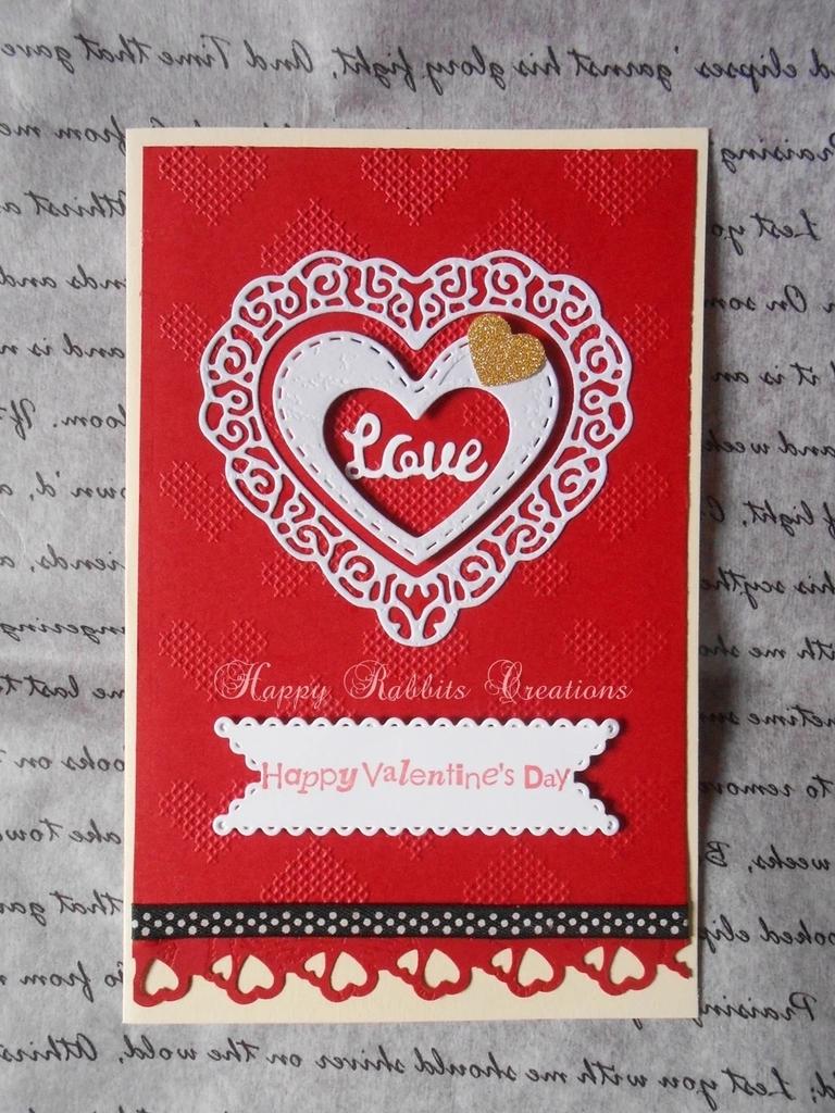 Heart Lace Hollow Frame Metal Steel Cutting Dies Stencil DIY Paper Card Embossing Die Template