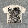 Vintage Who Can Refuse Money Graphic Cotton Print Tshirt  Unisex Y2k Summer Short Sleeves Oversize Tshirt Streetwear Unisex Tops