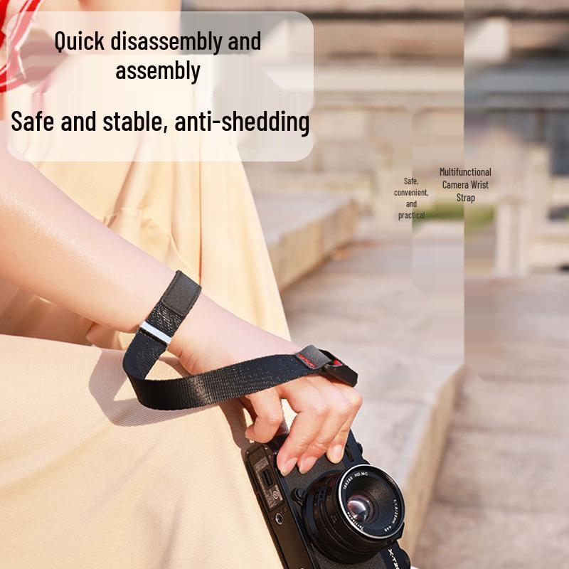 

DSLR/Mirrorless Camera Quick-Release Magnetic Wrist Strap Yes чорний