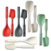 Heat-Resistant Non-Slip Silicone Spatula Spoon for Baby Food and Daily Kitchen Use