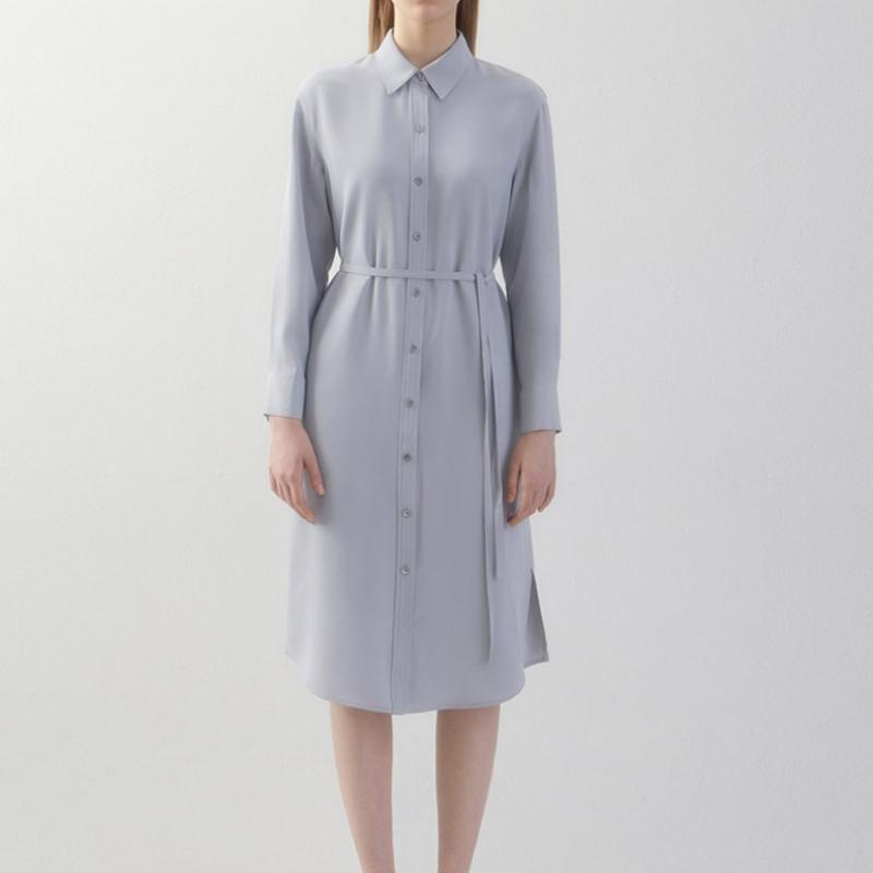 She S miSS Silky Belted Shirt dreSS Swwopo12010 Ll