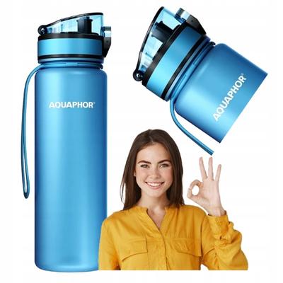 Aquaphor Water Filter Bottle 0.5l Blue + 1 Filter