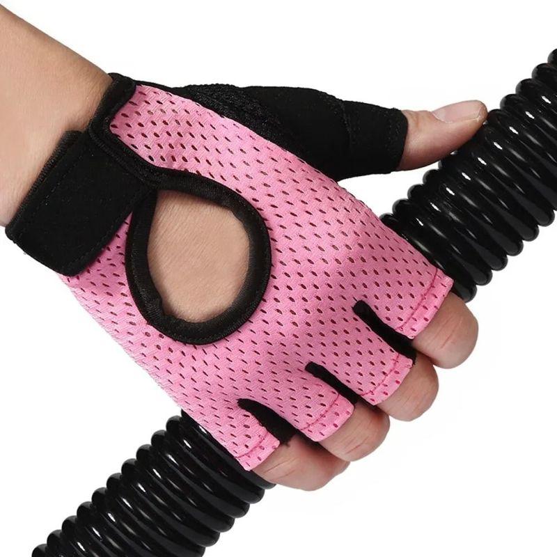 Cycling Fingerless Gloves Professional Gym Fitness Breathable Anti-Slip Women Men Half Finger Summer Fishing Female Bicycle Bike
