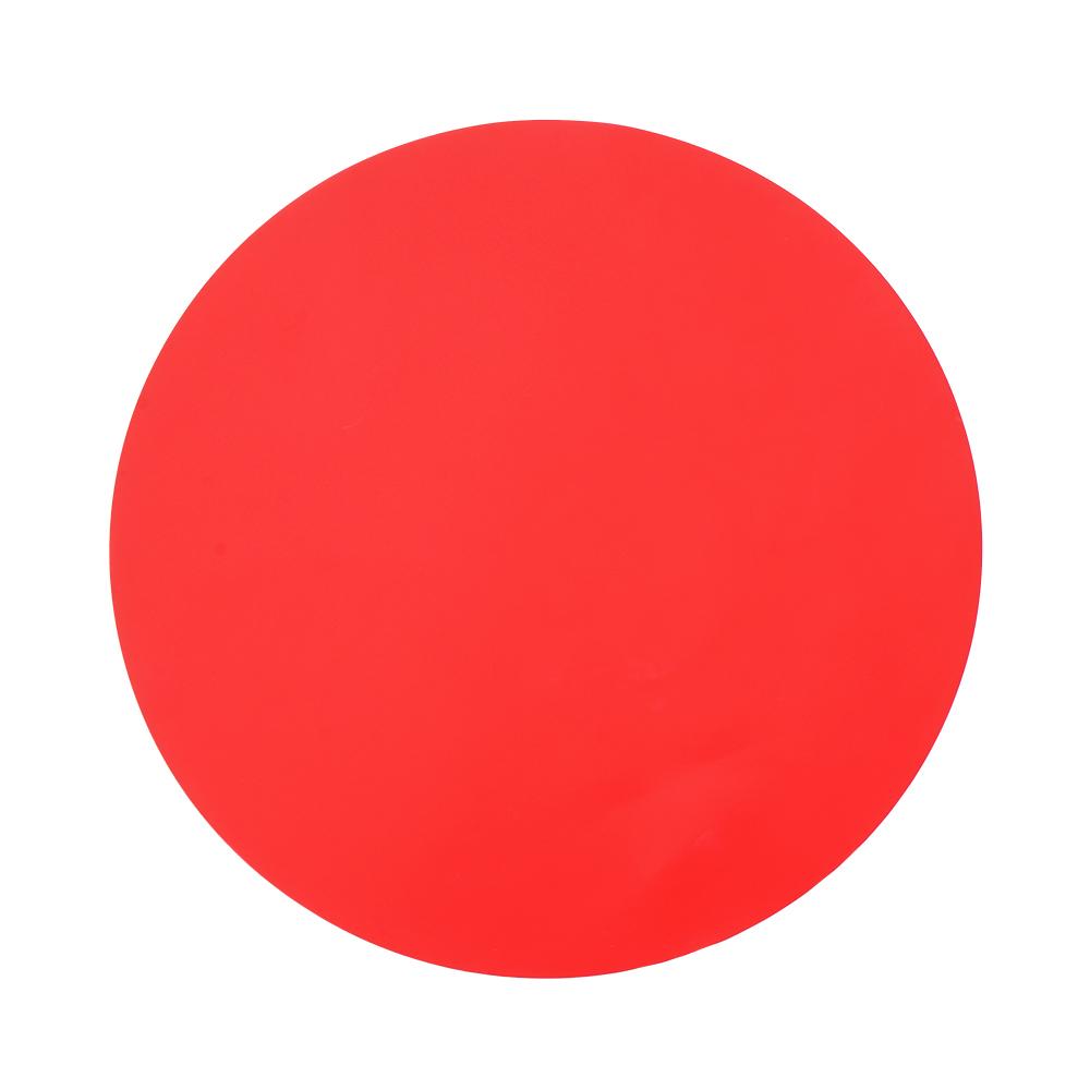 Soft Silicone Non-Stick Round Microwave Mat Heat Resistant Baking Pad Table Mate Pastry Tray Cooking Tool Home Kitchen Accessori