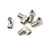 5Pcs 90 Degree F Male Female Connector Adapter Coaxial Cable Rg6 Rg59