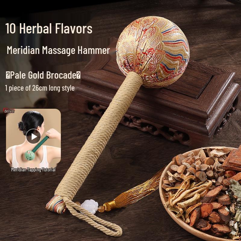 Mugwort Meridian Massage Hammer for Back & Shoulder Tapping
