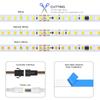 24V 120leds/m Decke Laufende LED-Leuchten Lampenband LED-Streifen SMD2835 + WS2811 IC Fließendes Wasser Lichteffekt