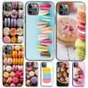 Dessert Ice Cream Macaron Food Case For Samsung Galaxy A15 A54 A34 A14 A13 A53 A16 A26 A36 A56 A12 A22 A32 A52 A06 A35 A55