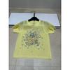 D Brand Women's European Style Luxury Knit Round Neck Short Sleeve T-Shirt