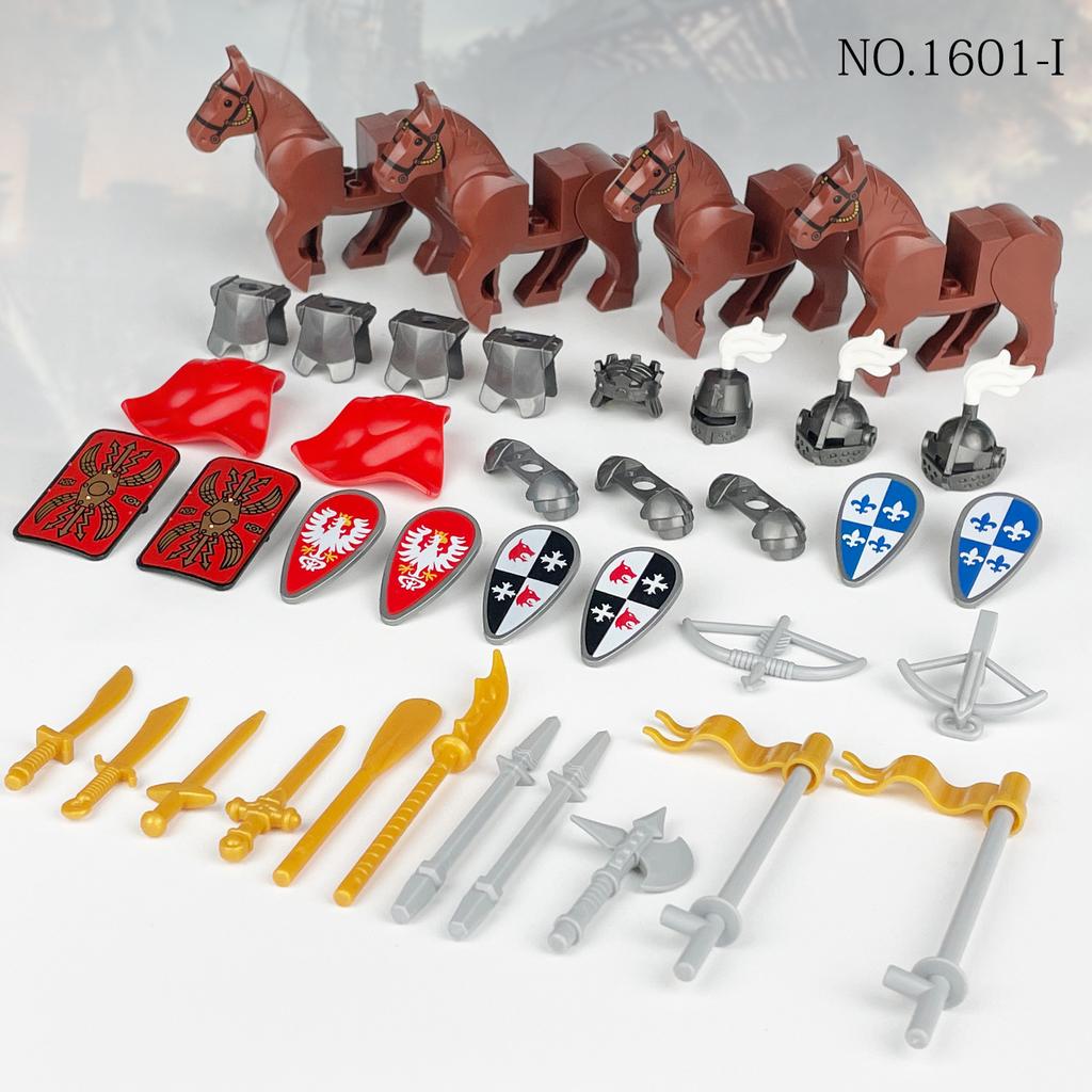 Medieval Knight Kit Accessories Parts Children's Building Block Toy