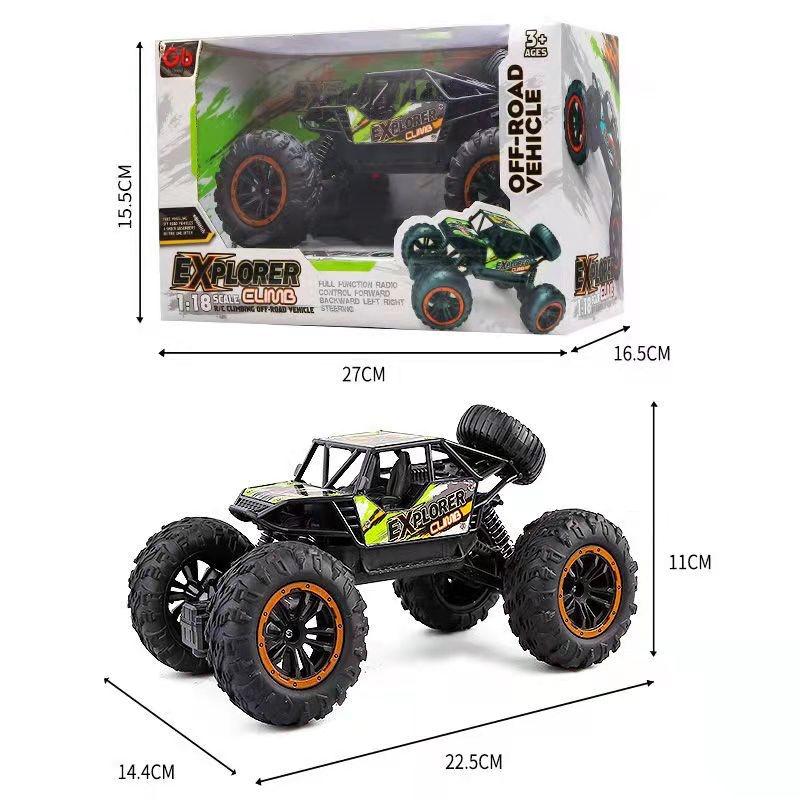 1:16 RC Car 20KM/H 4WD Remote Control Vehicle 2.4Ghz Monster Truck Buggy Off-Road Toys