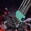Premium 9 Size L Type Key Kit Corrosion Resistant Steel Hex Key Tool For Professional DIY Projects