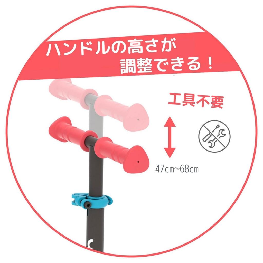 Chillafish Scotty Kick Scooter, Red, 3-Wheel Scooter, CPSC01RED, Authentic