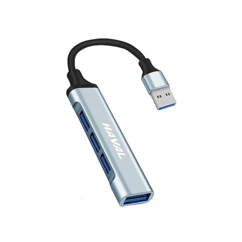 

4 Port USB Type C HUB 3.0/2.0 OTG Adapter Car Accessories For Great Wall Haval H1 H2S M6 H3 H4 H5 H6 H7 H8 F5 F7X H2 F7 H9 F7H