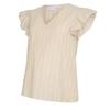 Mamalicious Womens/Ladies Vertical Stripe Flutter T-Shirt