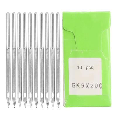 10pcs Sewing Machine Needle Durable Steel Burr Free Embroidery Machine Needle Set for GK9 Home 5cm