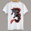 Embroidery Sew on Patches 6.6*7.2cm Black Dragon Sew Iron on Patch   for DIY Costume