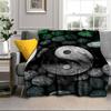 Flame Dance In Blue And Orange Blanket Flannel Blanket Throw Blanket Sofa Cover Blanket Soft Premium Blanket Picnic Blanket Tv Blanket Gifts