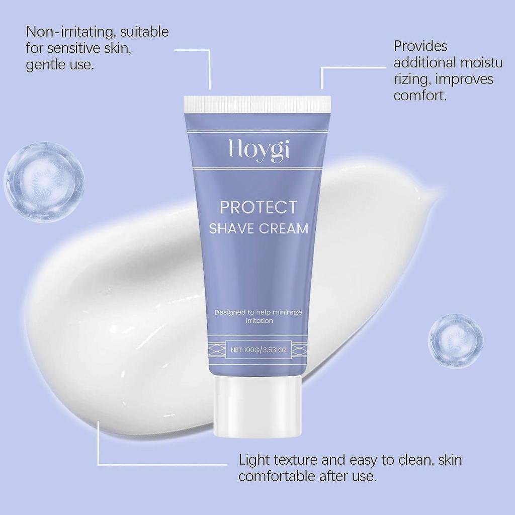 Shaving Shave Cream For Men - Formulated Safe For Sensitive Skin - Rich, Nourishing Foam Protects Against Irritation, Cuts, Razor Burns