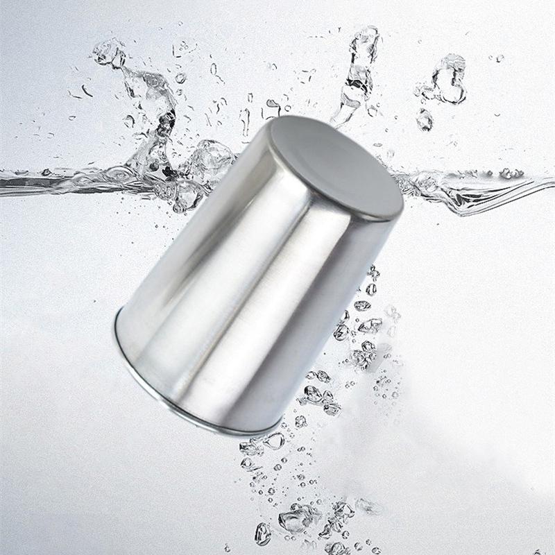 4/6Pcs Outdoor Travel Stainless Steel Cups Mini Glasses Set For Whisky Wine With Case Portable Drinkware Cup 30ml/70ml/170ml New