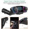 Car Bluetooth FM Transmitter Car Kit Hands-free 2xUSB-2.1A 1.0A with Volume Control