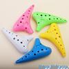 Durable Beginner 12-Hole C-Key Alto Ocarina for Kids & Classrooms