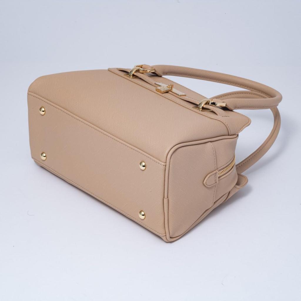 Handbag Belt Buckle Elegant Feminine PDLHGBH2 Beige [Pinky & Dianne] [Sparkling]