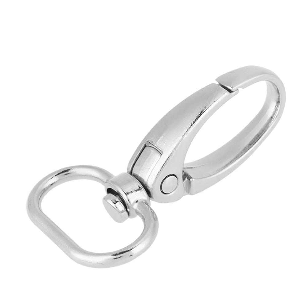 20 st Zinklegering Väsklås Vridbara Triggerklämmor Nyckelring Nyckelring Krokar (20 mm)