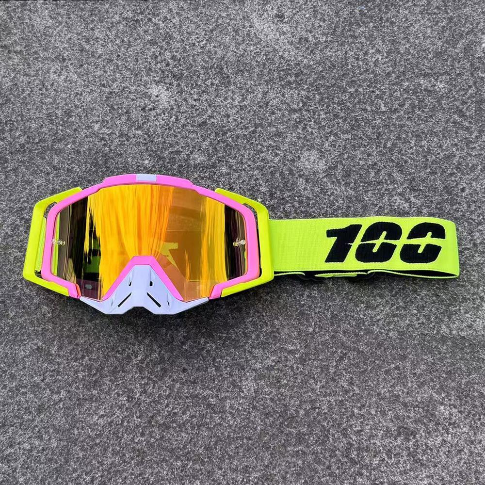 100 Motocross Glasses Motorcycle Sunglasses Man MTB ATV Mask Windproof Protection Skiing Cycling Racing Off-Road Goggles