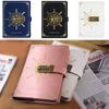 Refillable Diary with Lock PU Leather Password  Notebook A5 Locked Journal  Boys