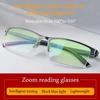 Autofocus Power Anti-Blue Light Reading Glasses Smart Anti Blue Ray Automatic Zoom Eyeglasses Ultralight Eye Protection