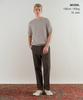 Musinsa Standard Washable Supima Cotton Crew Neck Short Sleeve Knit [Mushroom]