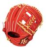 HI-GOLD ROOKIES Series Youth Soft Baseball Glove, RKG-1210, Burning Orange, LH, Right-Handed Throw, SS Size (For 2nd Grade and Up)