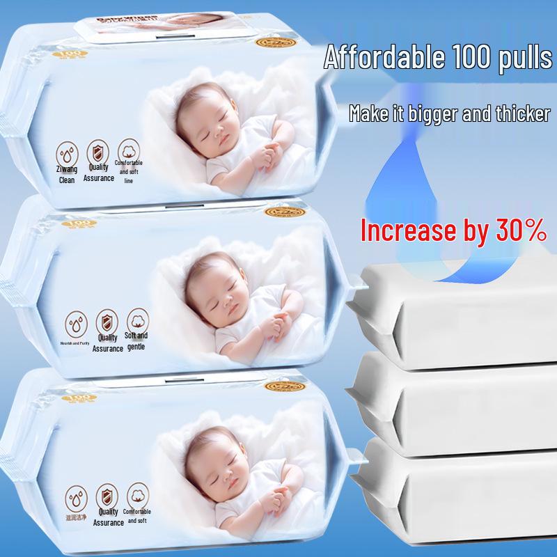 Thickened Baby Hand & Mouth Wet Wipes - Large Pack