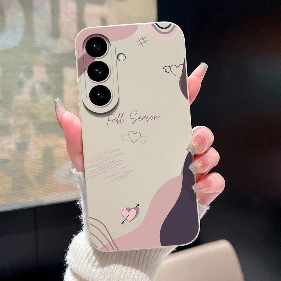 Hülle Für Samsung Galaxy S26 Plus Ultra Cartoon Blumenmuster Silikon Schutzhülle Für SamsungGalaxyS26 Plus S26Ultra Funda
