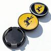 4pcs Donkey Logo Badge Emblem Car Wheel Center Caps 69MM Clip 56MM Wheels Hub Dust Cap Rim Hubcaps Cover Replace Car Accessories