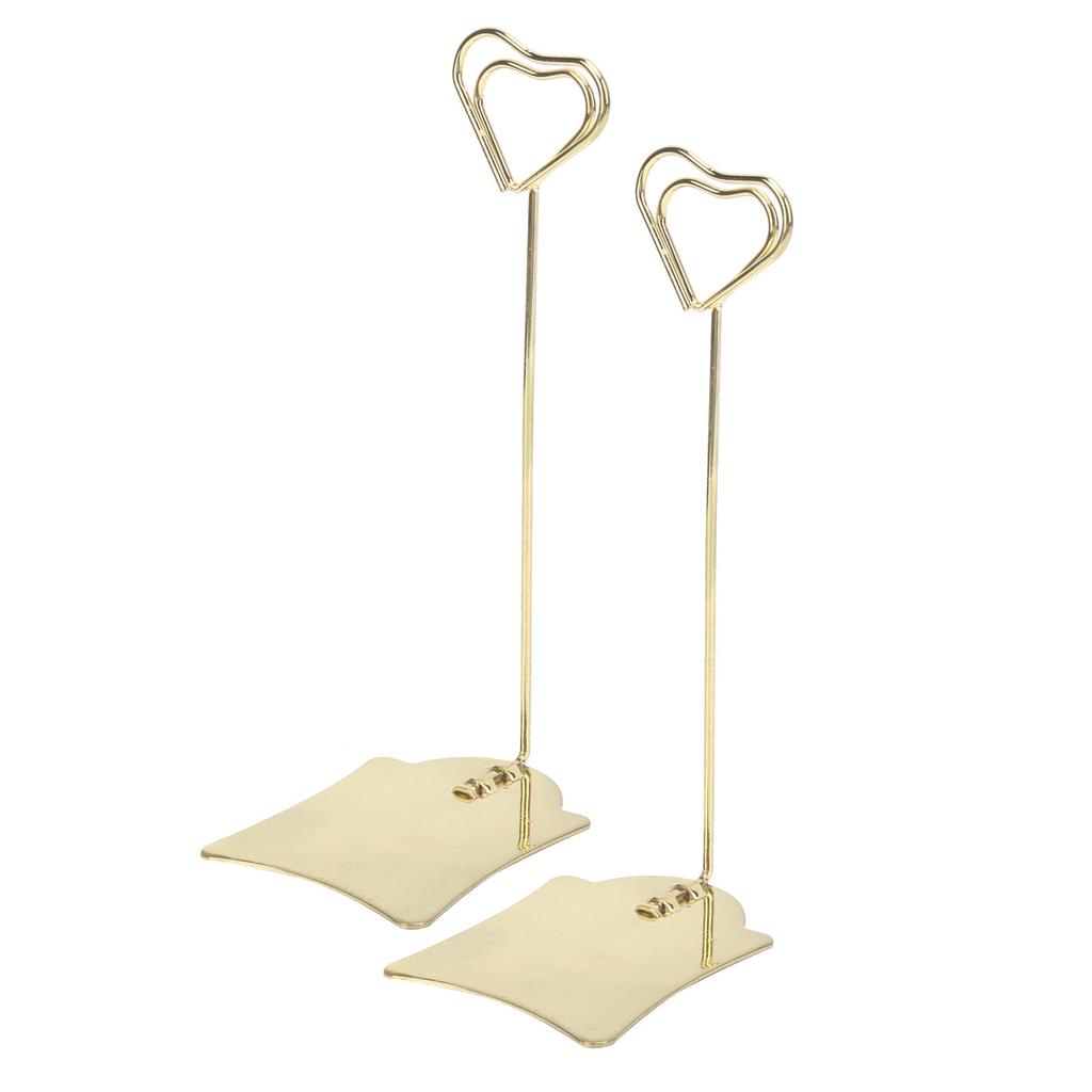 2Pcs Table Number Holder Multipurpose   Name Card Clips for Wedding Party