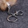Women's Extra Large Real Fox Tail Keychain Pendant - Car/Bags Winter Charm
