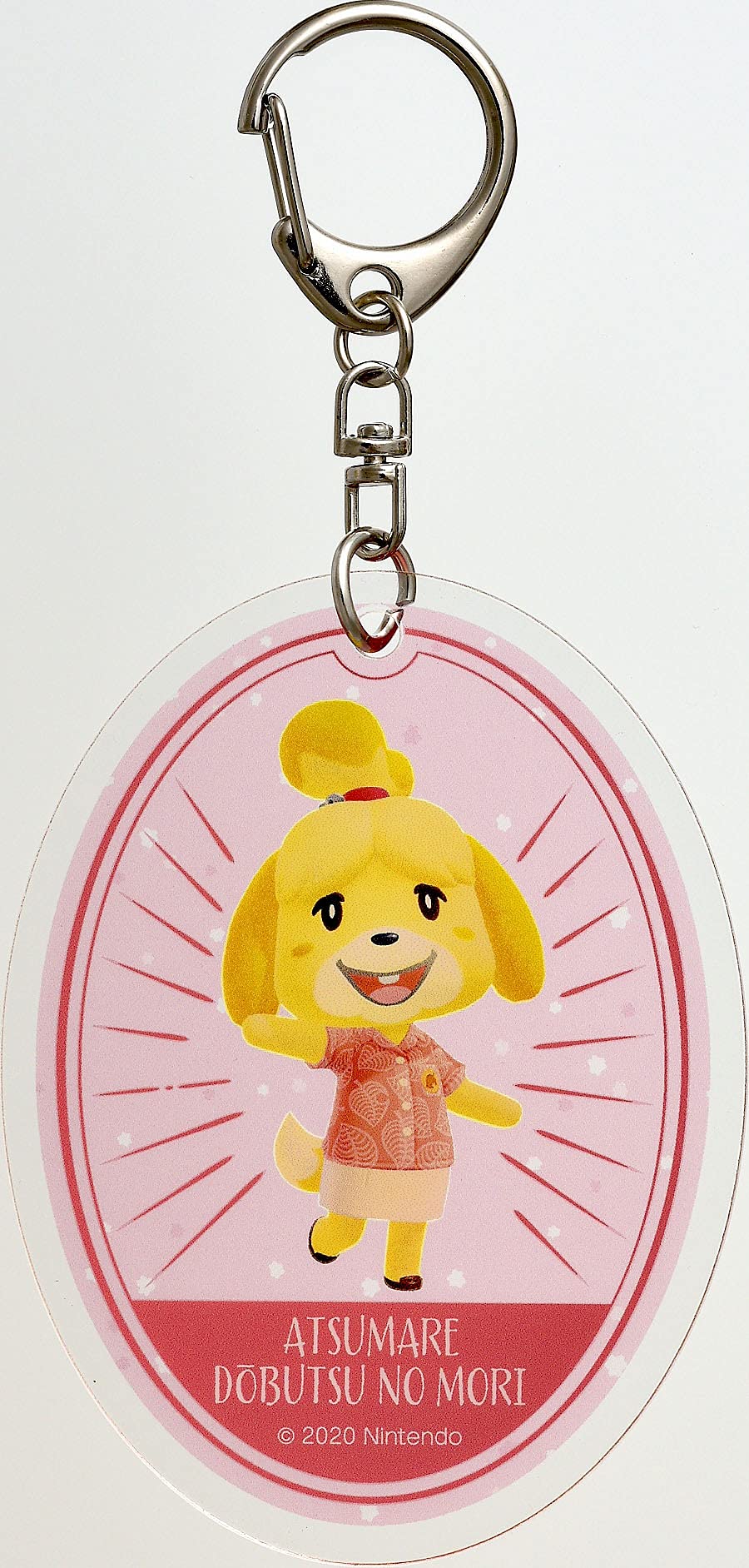 

Animal New Horizons Акриловый брелок Сидзуэ [Ensky] Crossing (1) розовый