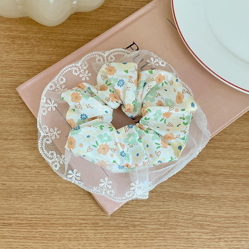 Luxury Sleep Pillow & Extra-Large Satin Hair Ring - Gentle On Hair, Perfect for Buns, Elastic Band Style