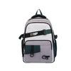New solid color small fresh schoolbag junior high school college student backpack campus simple backpack