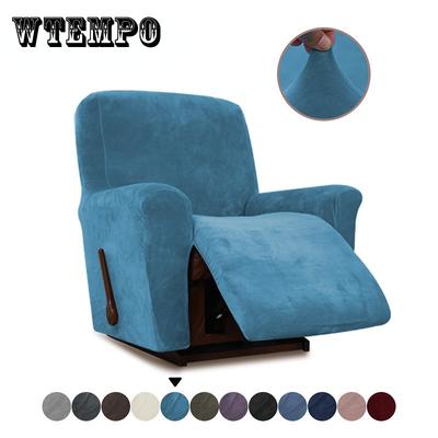 Stretch Recliner Sofa Cover Soft Velvet Lazy Boy Armchair Covers Elastic Non Slip All-inclusive Sofa Slipcovers for Living Room