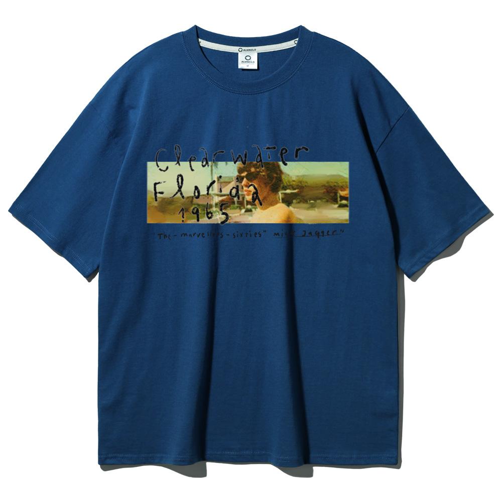 ALVINCLO Florida Oversized Short Sleeve T-Shirt Ast4562 (3 Colors)