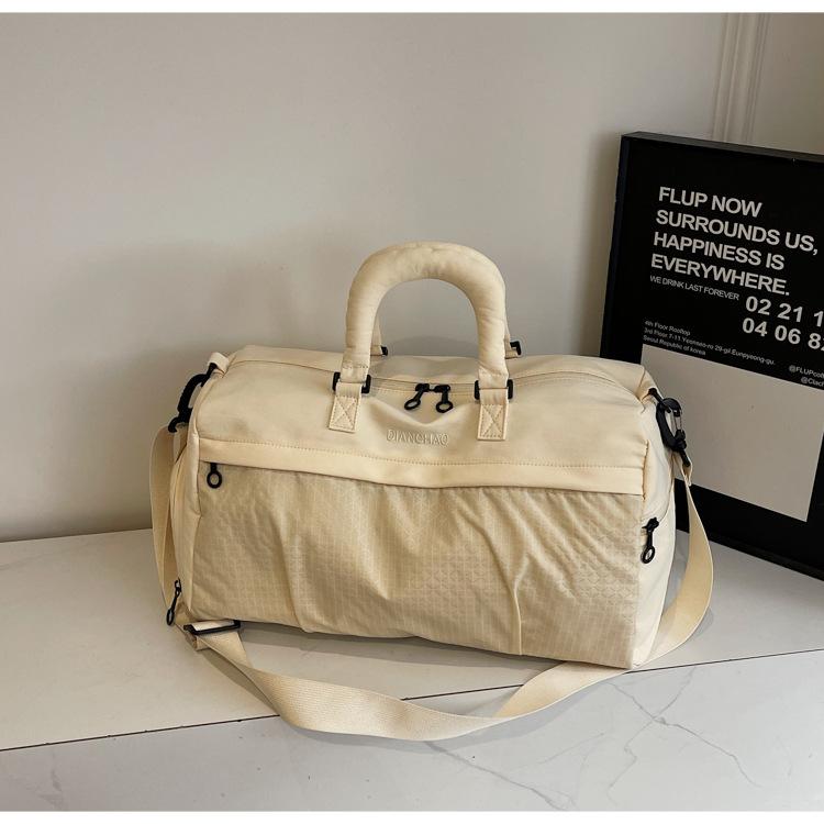 New Fitness Bag with Large Capacity Dry Wet Separation Sports Bag, Outdoor Leisure Independent Shoe Compartment Travel Bag