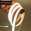 5V USB COB Neon LED Strip With Dimmer IP68 Waterproof 320LEDs/M White Natural Warm Neon Rope Light Indoor/Outdoor Linear Decor