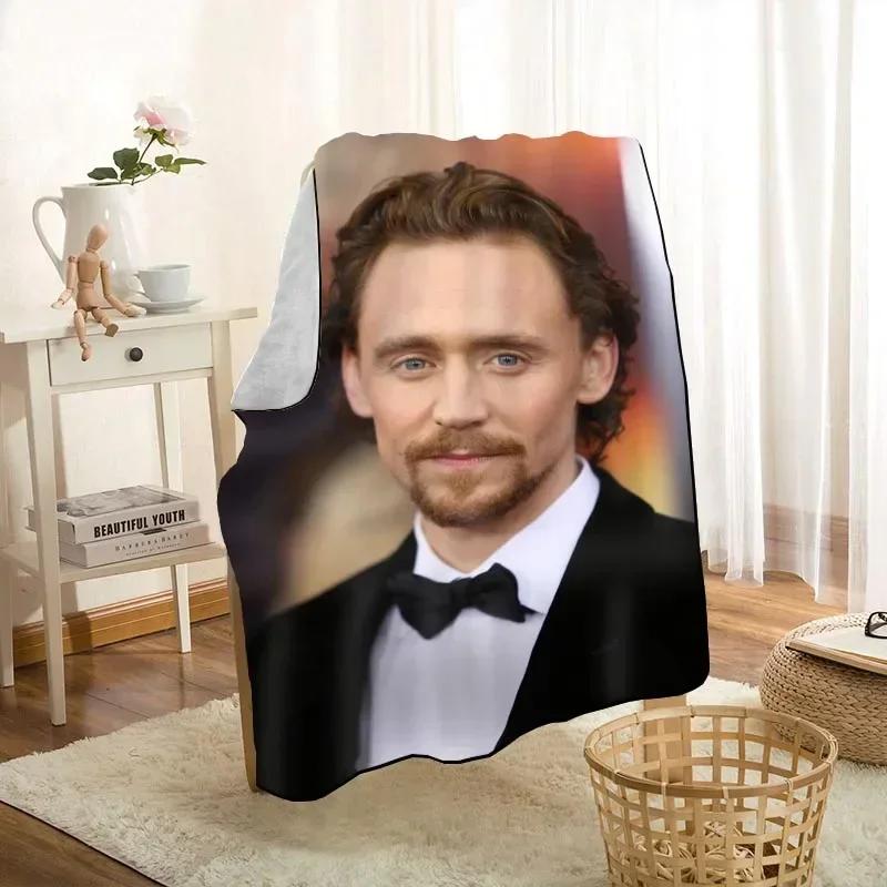 New Arrival Tom Hiddleston Blankets Printing Soft Blanket Throw On Home/Sofa/Bedding Portable Adult Travel Cover Blanket