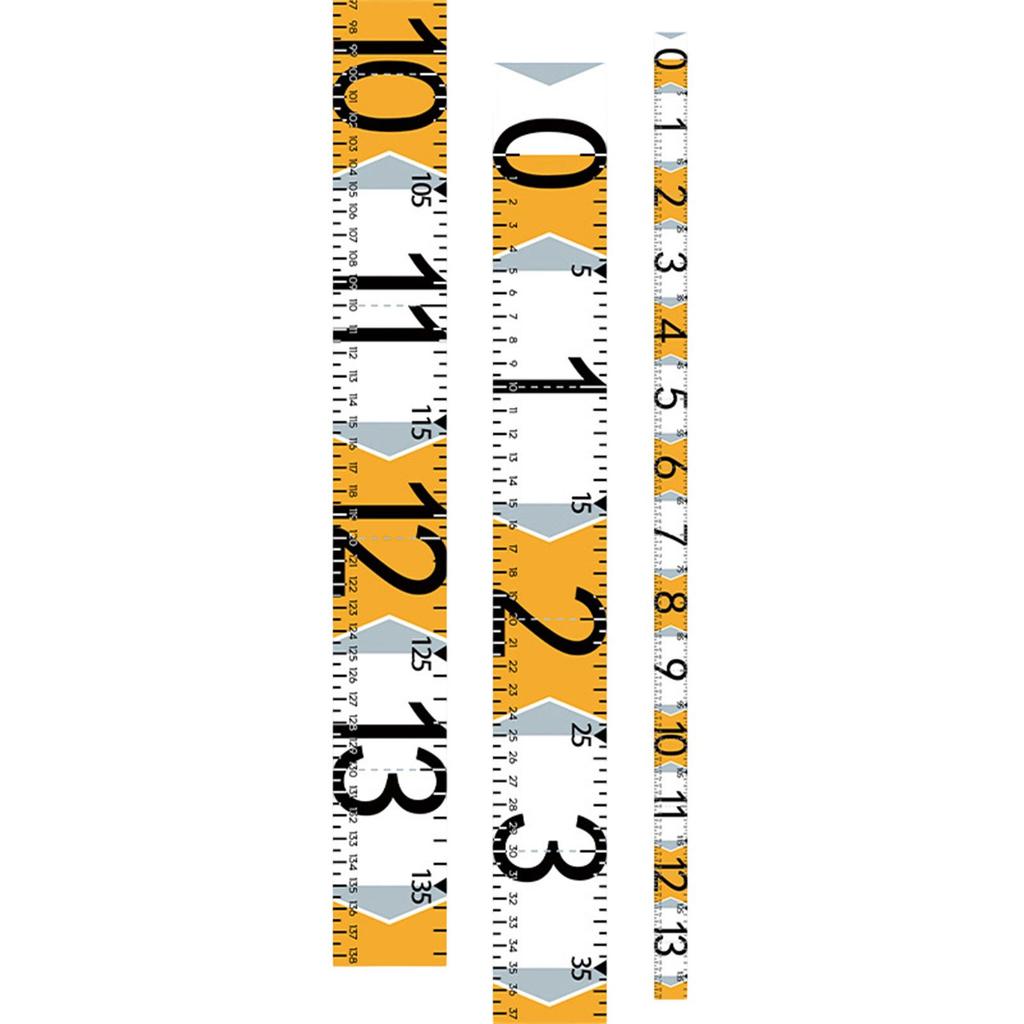 51in Fishing Tape Measure Adhesive Ruler Portable Fish Measurement Tool for Anglers Waterproof Soft Fish Measuring Tape