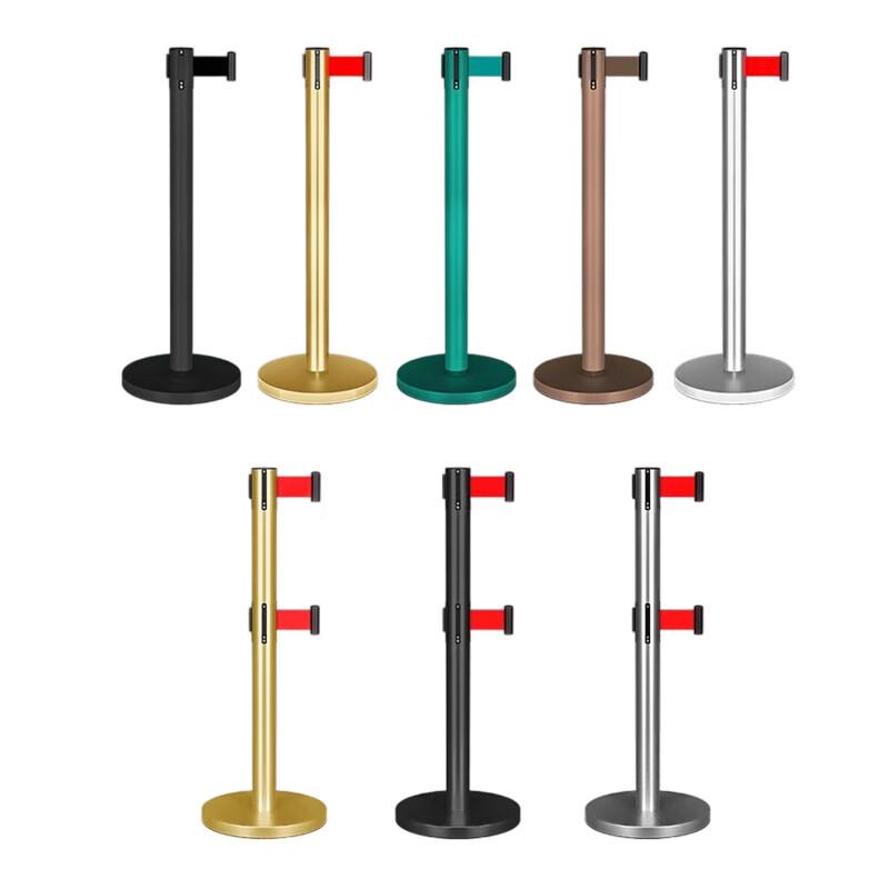 Outdoor Retractable Barrier Stanchion