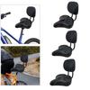 Saddle Bike Seat with Backrest Biking Height Adjustable Exercise Cushion Women Men