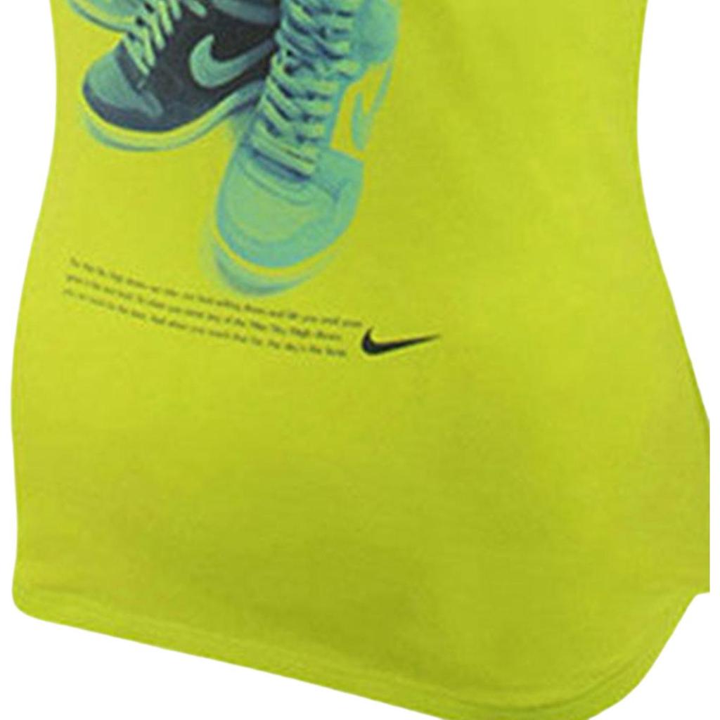 Nike Casual Sports Moisture-Wicking Breathable Short Sleeve T-Shirt Women Tops Olive-Green 649319-303